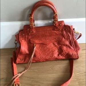 Authentic Rebecca Minkoff Desire satchel in coral